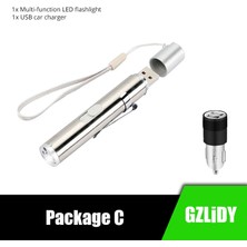 Tialating 3'ü 1 Arada Çok Fonksiyonlu LED El Feneri USB Şarj Edilebilir Mini Taşınabilir Uv Torch Lazer Işığı Takım Elbise Evcil Hayvan Eğitimi, Tıbbi Aydınlatma (Yurt Dışından)