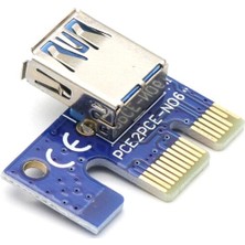 Tialating Pcı Express Pcı-E Yükseltici 1X16X Pcıe Pcı E Yükseltici Kart Molex Sata USB 3.0 Ila 4 Pin Ide Kablo Adaptörü Btc Madencilik Madenci (Yurt Dışından)