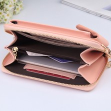Tialating Yenı Moda Kadın Omuzdan Askili Çanta Pu Deri Cüzdan Kart Sahipleri Çanta Cüzdan Cepler Kızlar Para Çantaları Bozuk Para Cüzdanı Kadın (Yurt Dışından)