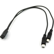 Tialating 1 Ila 2 Y Ayırıcı Kablo USB 2.0 Mini 5-Pin Dişi - Çift 2 Erkek Dönüştürücü (Yurt Dışından)