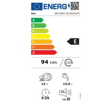 Beko Bm 3043 13 Kişilik E Enerji Sınıfı Bulaşık Makinesi