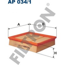 Filtron Hava Filtresi [ Mercedes-Benz A (W169), B (W245) ] 18051