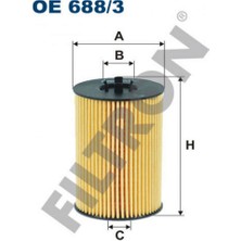 Filtron Yağ Filtresi [ Volkswagen Group Audi A3 Iii (8V), A4 (B8/8k), A5 (8t), A6 (4g2/4g5), Q5 (8r); Seat Leon Iii; Skoda Octavia Iii, Volkswagen Golf Vii, Golf Sportsvan, Scirocco Iii ] 18051