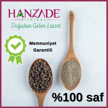 Hanzade Bitkisel Karabiber Toz 1 kg Öğütülmüş Taze Çekim