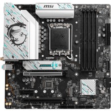 MSI MB B760M GAMING PLUS WIFI SOKET 1700 DDR5 6800(OC) PCI-E M.2 USB3.2 HDMI DP 1x 2.5G LAN WI-FI 6E ATX