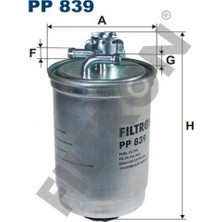 Filtron Yakit Filtresi [ Volkswagen Ford Galaxy I; Seat Alhambra, Cordoba, Ibiza Ii, Toledo; Skoda Felicia, Pick-Up; Volkswagen, Golf Ii/iii, Jetta, L 80, Lt, Passat (35I), Polo Ii, Sharan, Transporter 18051