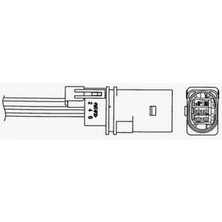 NGK Oksijen Sensörü (LZA15-GM1) Astra H 1.3 Cdti 05- (990MM) 18051