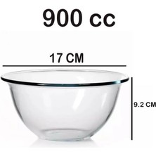 Paşabahçe 59414 Arda Türkmen Borcam Hazırlık Karıştırma Kabı Kasesi 17CM 900CC