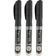 Edil Kartuşlu Beyaz Tahta Kalemi Siyah 3’lü