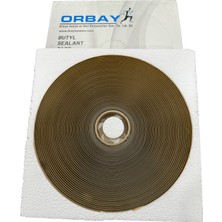 Orbay Butil Bant Sıvı Geçirmez Sızdırmazlık Bantı 21 Metre 14 x 2 mm