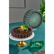 Taç Granit Döküm Tart Kalıbı Haki 26 cm