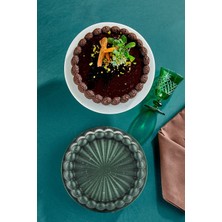 Taç Granit Döküm Tart Kalıbı Haki 26 cm