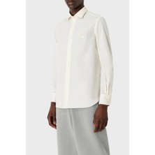 Emporio Armani Pamuklu Regular Fit Poplin Gömlek Erkek Gömlek 3D1C86 1K2NZ 0128