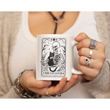 Bexdore Kedi Aşığı Tarot Kupa, Sevimli Kedi Kupa, Kedi Anne Kupa, Kedi Anne Kupa, Kedi Ingilizce Kupa