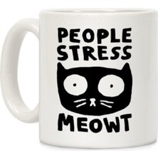 Bexdore Insanlar Stres Meowt Ingilizce Kupa