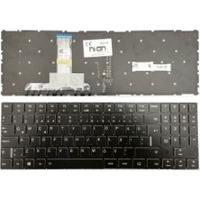 Ni-On Lenovo Legion Y520-15IKBN Beyaz Aydınlatmalı Notebook Klavyesi Siyah Aydınlatmalı Tr