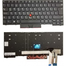 Ni-On Lenovo Thinkpad T14 Gen 1 Type 20S0 20S1 uyumlu Notebook Klavyesi Siyah TR