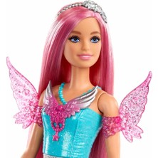 Nessiworld Barbie Sihirli Dokunuş Peri Masalı Elbiseli Bebek HLC31