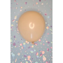 Pekshop Ten Rengi Retro Renk Balon 10 Adet - 12 Inc 30 cm Parti Balonu