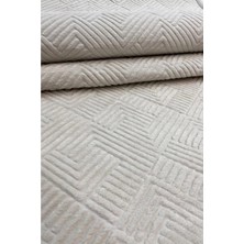 Merinos Rölyef Aden Krem Kaymaz Halı