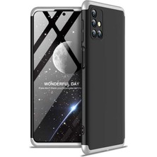 Kilifone - Galaxy M31S - Kılıf 3 Parçalı Parmak Izi Yapmayan Sert Ays Kapak