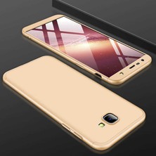 Kilifone - Galaxy J4 Plus - Kılıf 3 Parçalı Parmak Izi Yapmayan Sert Ays Kapak