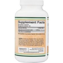 Double Wood Gaba 1000 mg 300 Capsul  USA Version