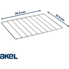 Akel AF280L Lambalı Termostatlı Saatli Midi Fırın - Gri - 32 Lt