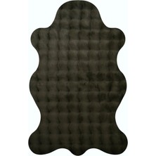 Prizma Halı Bubble Peluş Halı Haki Pos Kesim