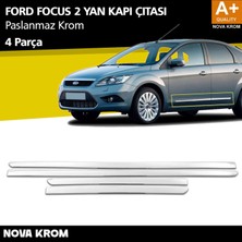 Nova Krom Ford Focus 2 Hb Sd Krom Yan Kapı Çıtası 2008-2011