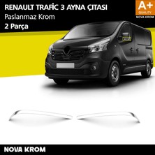 Nova Krom Renault Trafic Krom Ayna Çıtası 2 Prç. 2014-2020