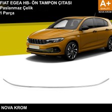 Nova Krom Fiat Egea Hb Krom Ön Tampon Çıtası 2020 Üzeri (Mat Krom)