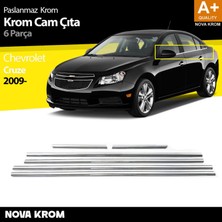Nova Krom Chevrolet Cruze Sd Krom Cam Çıtası 6 Prç 2009-2019