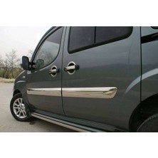 Nova Krom Fiat Doblo Krom Yan Kapı Çıtası 4 Prç 2006-2010 (Geniş)
