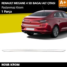 Nova Krom Renault Megane 4 Sd Krom Bagaj Alt Çıtası 2016 Üzeri