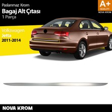 Nova Krom Vw Jetta Krom Bagaj Alt Çıta 2011-2014