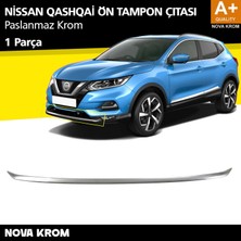 Nova Krom Nissan Qashqai Krom Ön Tampon Çıtası 2017-2021