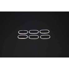 Nova Krom Vw Crafter Krom Yan Reflektör Çerçevesi 6 Prç. 2006-2017