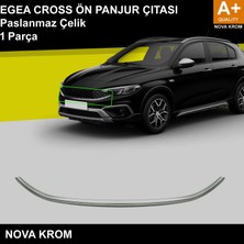 Nova Krom Fiat Egea Cross Krom Ön Panjur Çıtası 2020 Üzeri