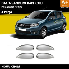 Nova Krom Dacia Sandero 2 Krom Kapı Kolu 4 Kapı 2013-2020