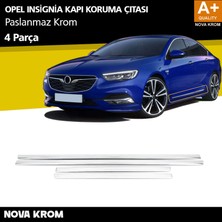 Nova Krom Opel Insignia Krom Kapı Koruma Çıtası 4 Prç. 2017-2022