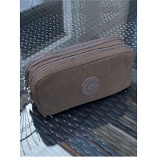 Rky Serenity Klinkır Suya Dayanıklı Klinkır Kumaş Yıkanabilir Iki Bölmeli Kalemlik Kalem Kutusu Cüzdan Tipi