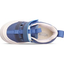 Vicco Momo 346.B24Y.145 Cırtlı Termo Kaymaz Taban Işıklı Çocuk Spor Ayakkabı Mavi