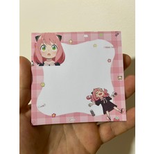 Cuppy Box Anime Anya Forger Memo Pad 30 Sayfa