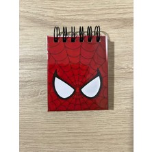 Cuppy Box Spiderman Mini 3D Baskı Kapak Not Defteri 50 Sayfa