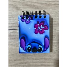 Cuppy Box Stitch Mini 3D Baskı Kapak Not Defteri 50 Sayfa