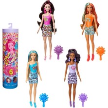 HRK06 Barbie Color Reveal Renk Değiştiren Sürpriz Barbie Gökkuşağı Serisi -1 Adet Fiyatıdır