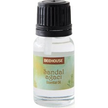 Bee House Sandal Ağacı Esansiyel Buhurdanlık Yağı Yeşil 10 ml