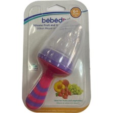 Bebedor Kapaklı Silikon Meyve Emziği ( Sebze Süzgeci )