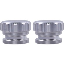 Dgspirit Srıwen 2x 2 Inç 51MM Doldurma Boyuna Kaynaklı Alüminyum Alaşımlı ve Otomobil Parçaları Modifiye Yakıt Deposu Kapağı Gümüş (Yurt Dışından)